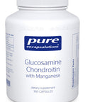 Pure Encapsulations, Glucosamine Chondroitin, w/Manga, 360vcaps
