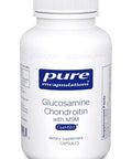 Pure Encapsulations, Glucosamine Chondroitin, with MSM, 60vcaps