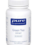 Pure Encapsulations, Green Tea extract, decaf100mg, 120 vcaps