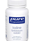 Pure Encapsulations, Iodine, potassium iodide, 120 caps