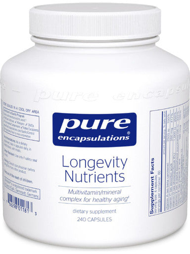 Pure Encapsulations Longevity Nutrients 240 Vcaps