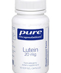Pure Encapsulations, Lutein, 20 mg, 60 gels