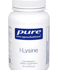 Pure Encapsulations, L Lysine, 500 mg, 90 vcaps