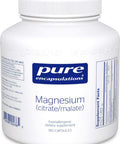 Pure Encapsulations, Mag, citrate/malate, 120 mg, 180 vcaps