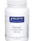 Pure Encapsulations, Niacitol, 500 mg, 60 vcaps
