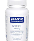 Pure Encapsulations, NSK SD, Nattokinase, 100 mg, 120 vcaps