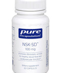 Pure Encapsulations, NSK SD, Nattokinase, 100 mg, 60 caps