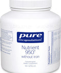 Pure Encapsulations, Nutrient 950 w/o Iron, 180 vcaps