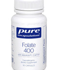 Pure Encapsulations, Folate 400 mcg, 90 vcaps
