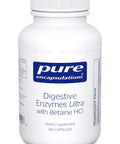 Pure Encapsulations, Digestive Enzymes Ultra W/ Hcl, 180 Caps