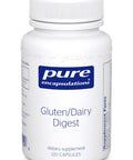 Pure Encapsulations, Gluten/Dairy Digest, 120 caps