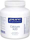 Pure Encapsulations, Calcium K/D, 180 caps