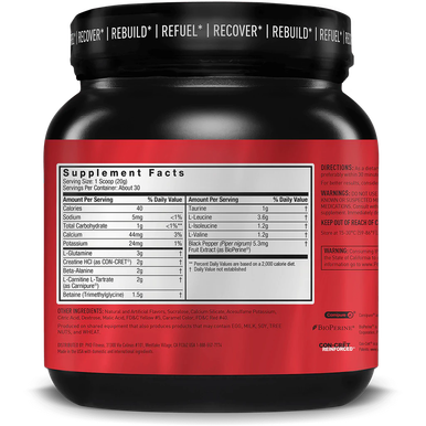 Post JYM Active Matrix, Post-Workout with BCAA's 30 Servings