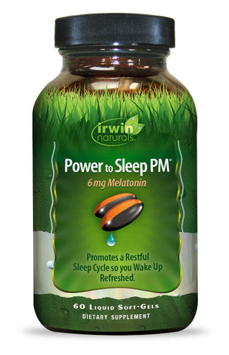 Irwin Naturals - Power To Sleep Pm Melatonin 6 Mg 60 Softgels