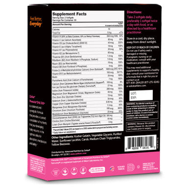 Zahler's Prenatal +Dha 300 Womens Health 180 Softgels