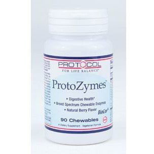 ProtoZymes 90 chews by Protocol For Life Balance