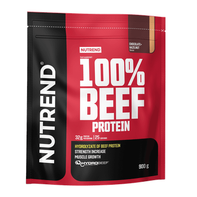 Nutrend 100% Beef Protein, Chocolate Hazelnut - 900g