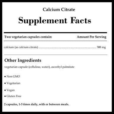 Pure Encapsulations Calcium Citrate