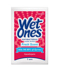 WET ONES Antibacterial Hand Wipes Singles, Fresh Scent 24 ea - Pack of 2