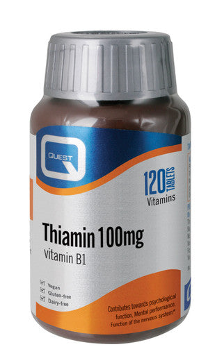 Quest Vitamins Thiamin 100mg (Vitamin B1)