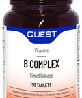 Quest Vitamins B Complex Timed Release (Formerly Mega B 100 Timed Release)