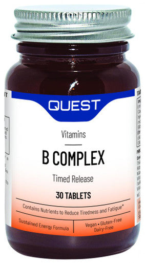 Quest Vitamins B Complex Timed Release (Formerly Mega B 100 Timed Release)