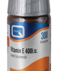 Quest Vitamins Vitamin E 400iu with Mixed Tocopherols