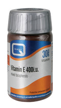 Quest Vitamins Vitamin E 400iu with Mixed Tocopherols