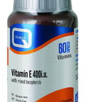 Quest Vitamins Vitamin E 400iu with Mixed Tocopherols