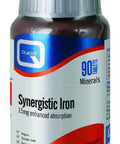 Quest Vitamins Synergistic Iron Enhanced Absorption 15mg 90's