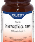 Quest Vitamins Synergistic Calcium 1000mg with Vitamin D 90's