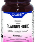 Quest Vitamins Platinum Biotix 60's
