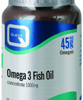 Quest Vitamins Omega 3 Fish Oil Concentrate 1000mg 45's