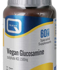 Quest Vitamins Vegan Glucosamine Sulphate KCL 1000mg