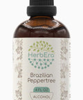 Brazilian Peppertree A120 Alcohol Herbal Extract Tincture, Concentrated Liquid Drops Natural Pink Peppercorn (Schinus terebinthifolius) Dried Fruit (4 fl oz)