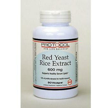 Red Yeast Rice Extract 90 vcaps by Protocol For Life Balance