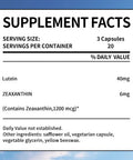 Eye Health Supplement, Lutein and Zeaxanthin, Vision & Macular Health