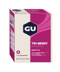 GU Energy Original Sports Nutrition Energy Gel, 8-Count, Tri-Berry