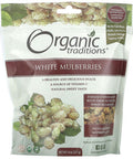 Organic Traditions White Mulberries 227 g