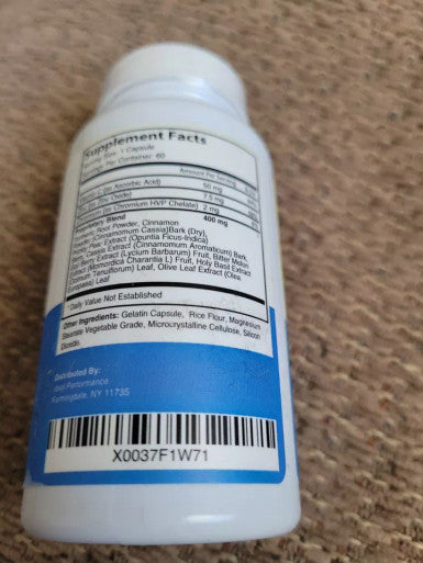 Glucotrust Max Gluco Trust Supplement 60 Capsules