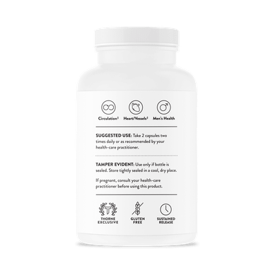 Thorne L-Arginine - Sustained Release (formerly Perfusia-SR) 120 Capsules