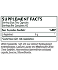Thorne L-Arginine - Sustained Release (formerly Perfusia-SR) 120 Capsules