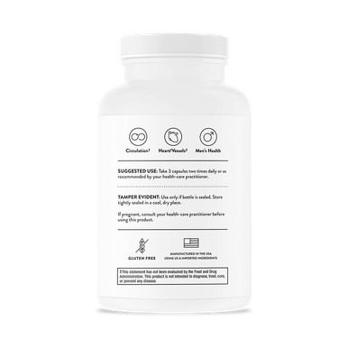 Thorne L-Arginine Plus (formerly Perfusia Plus) 180 Capsules