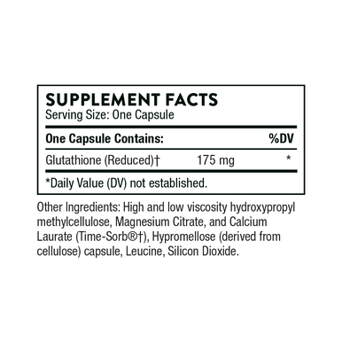 Thorne Glutathione-SR 60 Capsules