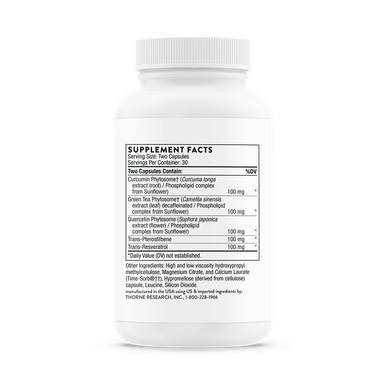 Thorne PolyResveratrol-SR 60 Capsules