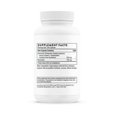 Thorne Quercetin Complex (formerly Quercenase) 60 Capsules