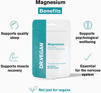 Dr Vegan Magnesium 60 capsules