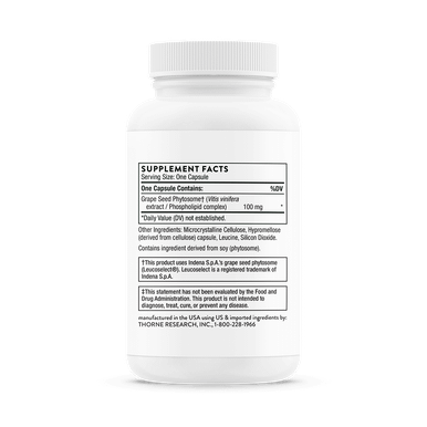 Thorne Grape Seed Extract (formerly O.P.C.-100) 60 Capsules