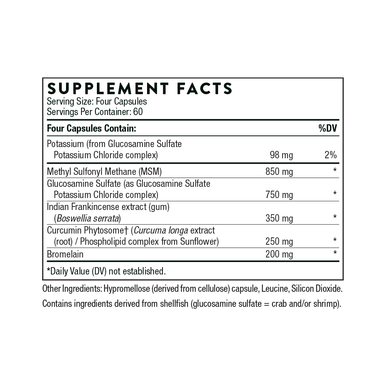 Thorne Joint Support Nutrients (formerly AR-Encap) 240 Capsules