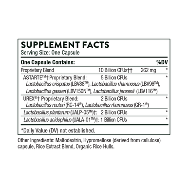 Thorne Women's Daily Probiotic 30 Capsules